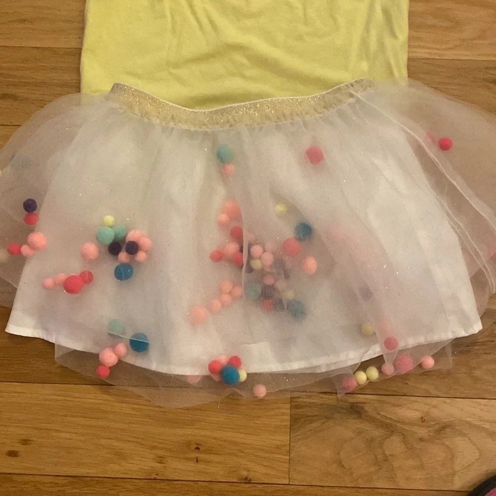 Cat & Jack Tulle Skirt Set M (7-8)